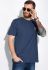 Хлопковая футболка 148P114-6 (синий)