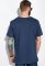 Хлопковая футболка 148P114-6 (синий)