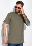Хлопковая футболка 148P114-7 (хаки)