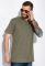 Бавовняна футболка 148P114-7 (хакі)