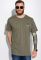 Бавовняна футболка 148P114-7 (хакі)