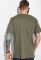 Бавовняна футболка 148P114-7 (хакі)