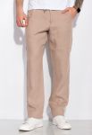 Хлопковые брюки 148P205 (бежевый)