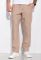 Хлопковые брюки 148P205 (бежевый)