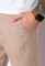 Хлопковые брюки 148P205 (бежевый)