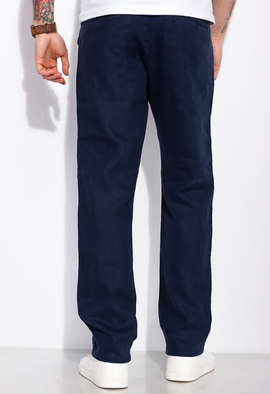 Хлопковые брюки 148P205 (синий)