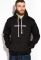 Худи на флисе 120PZ003 (черный)
