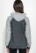 Худі жіноче рукав реглан 317F008 (графітовий/сірий)