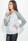 Худи женское рукав реглан 317F008 (светло-серый)