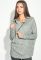 Худі жіноче стильне 64PD158 (сірий/меланжевий)
