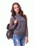 КЛ 025 Кофта жіноча (сірий)