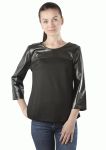 KL 053 Кофта жіноча (чорний)