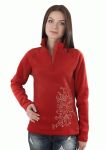 KL 054 Кофта жіноча (теракотовий)