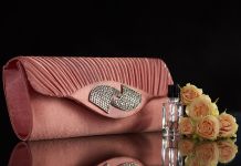 Клатч форми baguette c драпіруванням HY8053 (фрезовий)