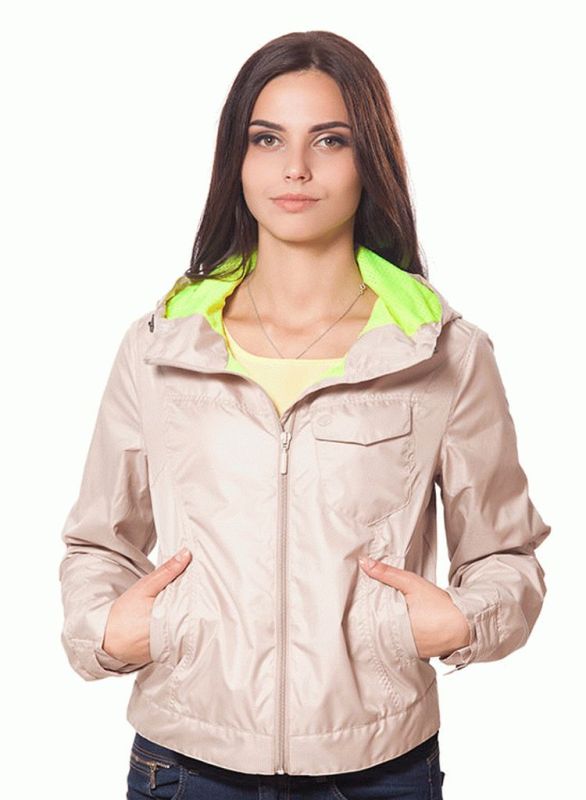 КЛВ 002 Куртка жіноча (бежевий)