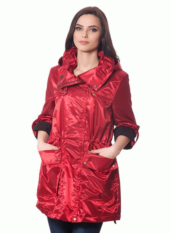 КЛВ 004 Куртка женская (бордовый)