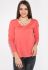 Кофта женская 516F124 (светло-коралловый)