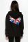 Кофта женская на флисе 120PO1185 (черный)