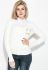 Кофта женская на пуговицах с кружевом 81PD345 (кремовый)