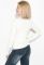 Кофта женская на пуговицах с кружевом 81PD345 (кремовый)