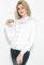 Кофта женская с бантиками на груди 81PD815 (молочный)