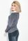 Жіноча кофта з бантиками на грудях 81PD815 (сірий)