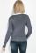 Жіноча кофта з бантиками на грудях 81PD815 (сірий)