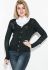 Кофта жіноча з бантиками на грудях 81PD815 (чорний)