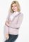 Кофта жіноча з рюшами 81PD1182 (пудра)