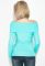 Кофта жіноча зі спущеними плечима 81PD13346 (ментоловий)