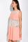 Кокетлива сукня 120PMA1644 (молочний/персиковий)