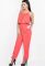 Жіночий комбінезон 81P1105 (кораловий)