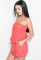 Комбинезон женский шорты 81P1102-1 (коралловый)