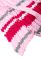 Комплект дитячий для дівчинки шапка та шарф в смужку 65PG0009 junior (рожевий)