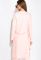 Комплект кардиган топ и штаны женский 120PSS008 (розовый)