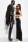 Комплект кардиган топ та штани жіночий 120PSS008 (чорний)