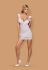 Комплект Obsessive JULITTA CHEMISE (білий)