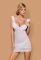 Комплект Obsessive JULITTA CHEMISE (білий)