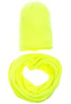 Комплект шапка хомут женский 65PF95-042 (лимонный)