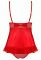 Комплект Obsessive 827-BAB-3 BABYDOLL (красный)