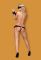 Комплект Obsessive 830-SEA-1 crotchless thong+cuffs+mask (черный)