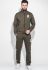 Костюм мужской спорт с надписями 70PD5011 (хаки)