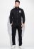 Костюм мужской спорт с надписями 70PD5011 (черный)
