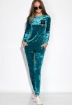 Костюм спорт женский 121P022 (бирюзовый)