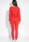 Костюм спорт женский с бусинами 32P026 (красный)