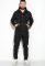 Костюм спортивный на флисе 103P001-1 (темно-синий)