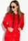 Костюм спортивний жіночий утеплений 120PMHM009 (червоний)