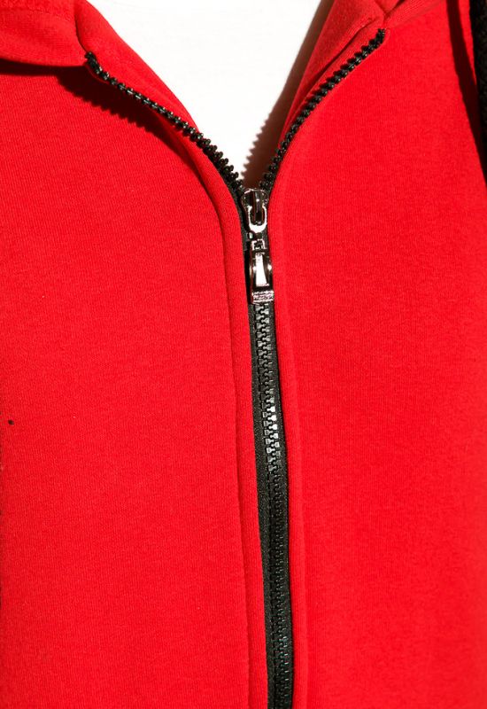Костюм спортивный женский утепленный 120PMHM018 (красный)