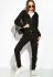 Костюм спортивний жіночий утеплений 120PMHM018 (чорний)