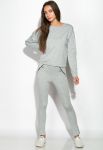 Костюм женский 120PKLD1642 (светло-серый)